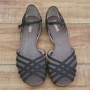 NWOT Skechers Brown Braided Sandal
